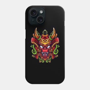 The monkey Samurai Phone Case