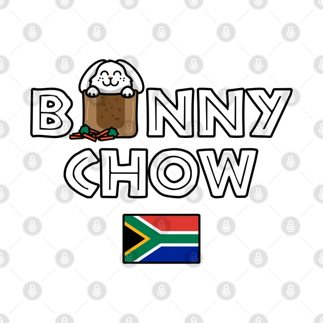 Bunny Chow South Africa Food Funny Cute Rabbit by BraaiNinja