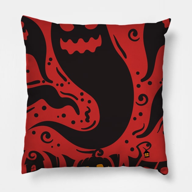 Funny  Gift for halloween Pillow by Khang_Vu