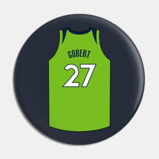 Rudy Gobert Minnesota Jersey Qiangy Pin