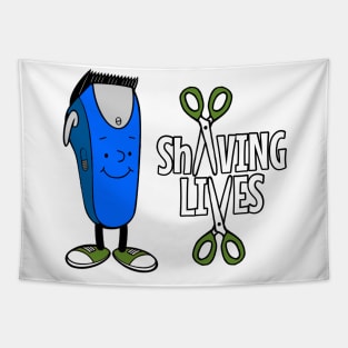 ShAVING LIVES 2024 Tapestry