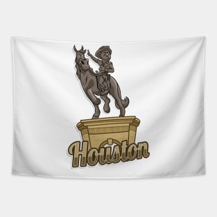 Houston City Badge Tapestry