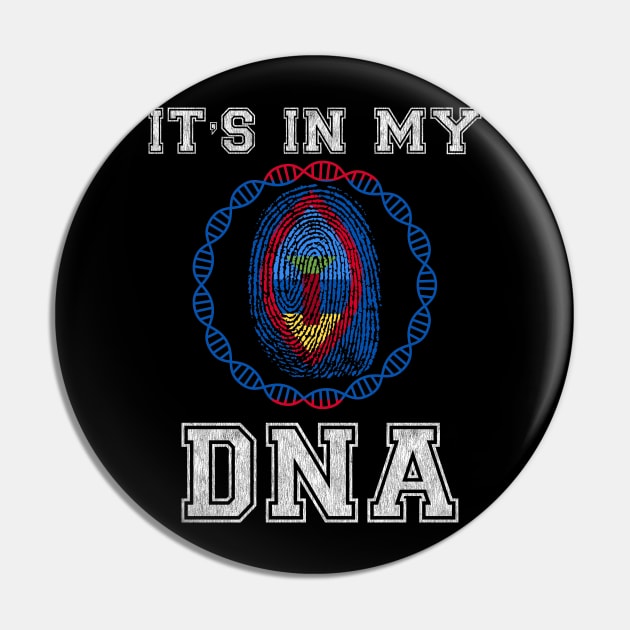 Guam  It's In My DNA - Gift for Guamanian From Guam Pin by Country Flags