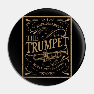 Trumpet Dreamer Pin