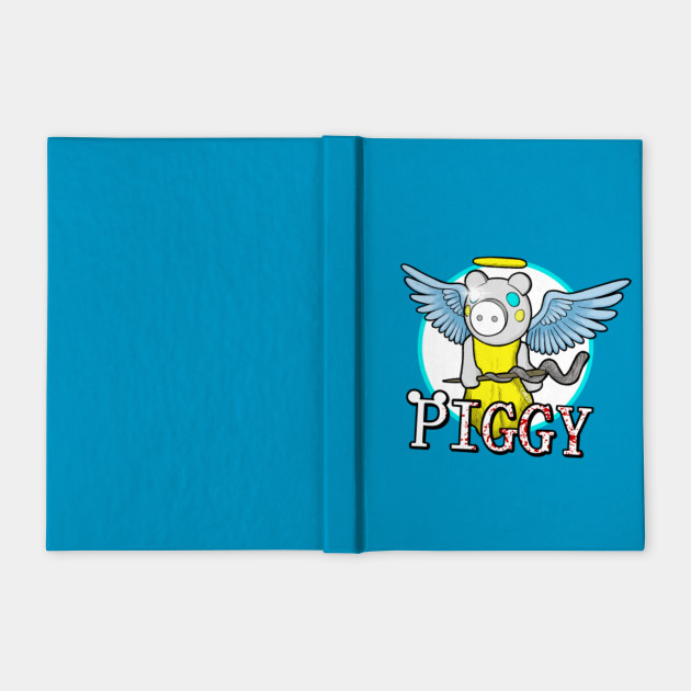 Angel Piggy Roblox Notebook Teepublic - roblox angel wings on your head