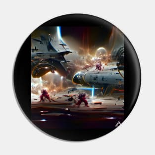 A War in Space Pin
