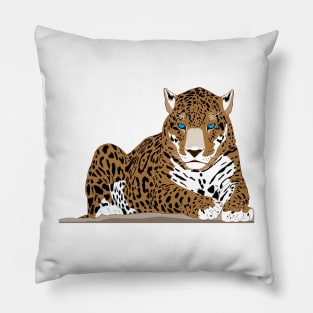 Face of a leopard Pillow