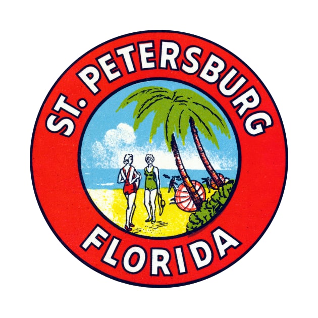 Vintage St. Petersburg Florida by historicimage