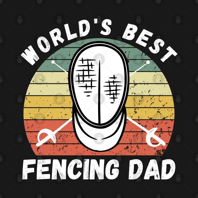 Fencing Dad by footballomatic