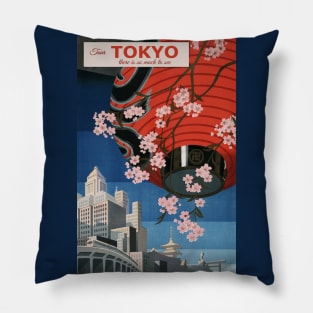 Travel Japan - Tokio Pillow