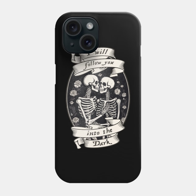 I Will Follow You Into the Dark Phone Case by Stevencoriell
