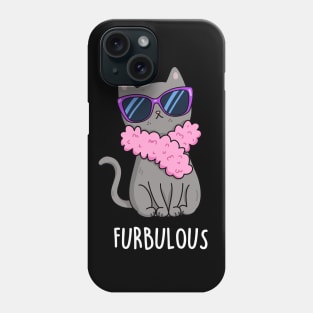 Furbulous Cute Cat Pun Phone Case