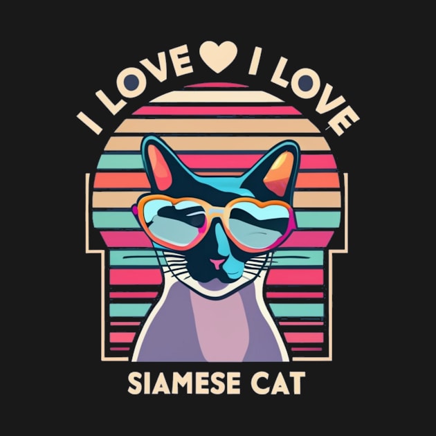 I love Siamese cat by KhaledAhmed6249