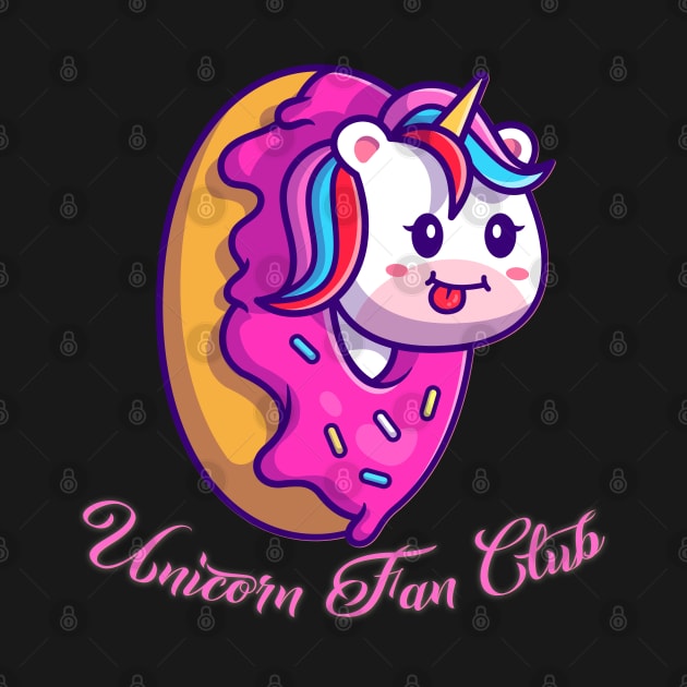 Unicorn Fan Club by capo_tees