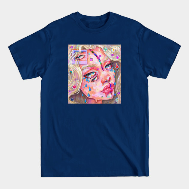 Glitch - Portrait - T-Shirt