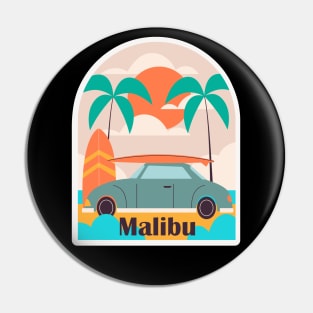 Malibu California Pin