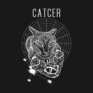 A zodiac cattery: Cancer - catcer T-Shirt