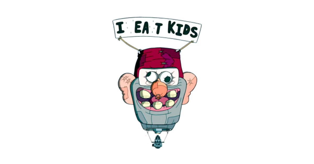 Gravity Falls I Eat Kids Balloon Gravity Falls I Eat Kids Balloon