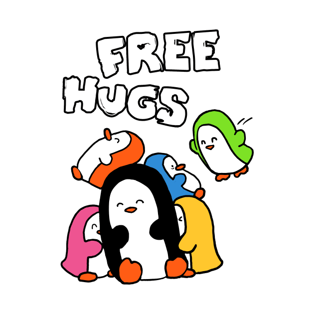 Humphrey & Friends - Free Hugs by Shellz-art