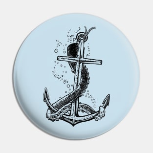 Anchor and Tentacle Pin