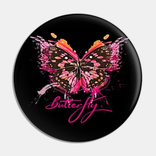 Butterfly Girls Pin