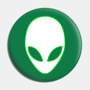 Alien Head Pin