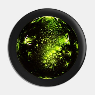 Green world Pin