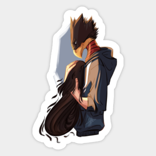 Tokoyami Fumikage Stickers Teepublic