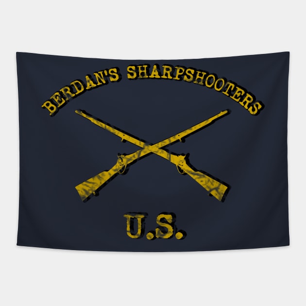 berdan sharpshooters Tapestry by bumblethebee