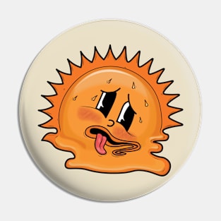 MELTING SUN Pin