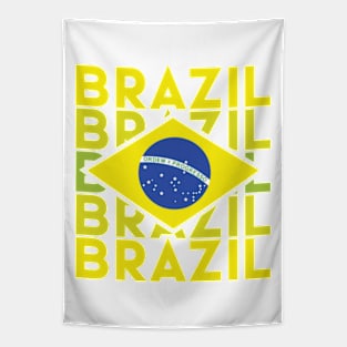 brazilian flag Tapestry