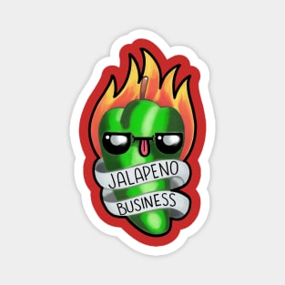 Jalapeno Business Magnet