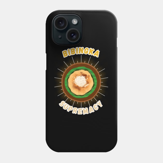 Bibingka supremacy filipino food Phone Case by Moonwing