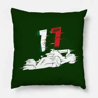 We Race On! 11 [Flag] Pillow