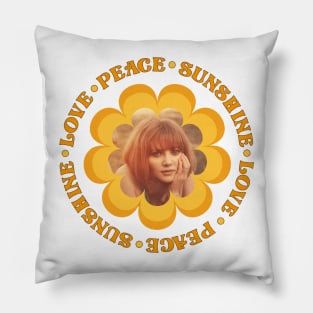 Love Peace and Sunshine Pillow