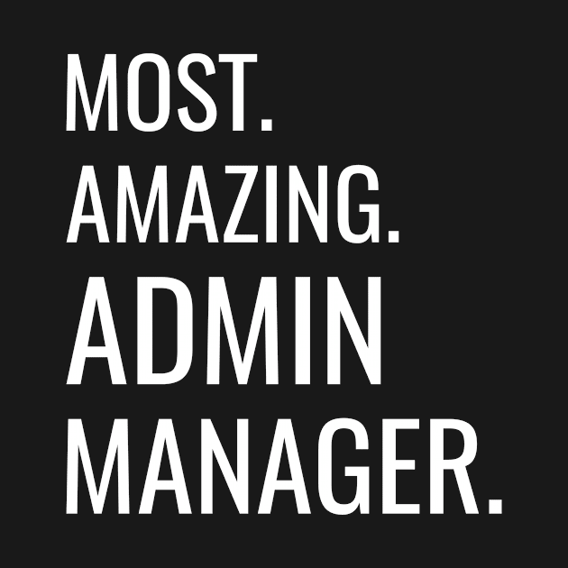 Most Amazing Admin Manager by Saimarts