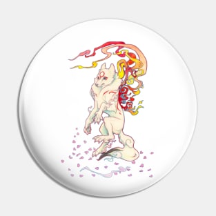 'Painted Warrior' Amaterasu Pin