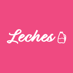 LECHES LINE WHITE T-Shirt