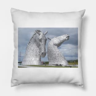 The Kelpies gifts , Helix Park, Scotland Pillow