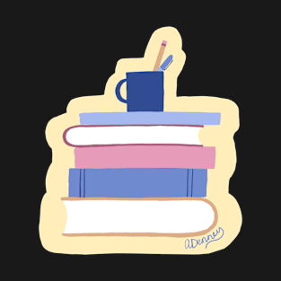 Book Stack T-Shirt