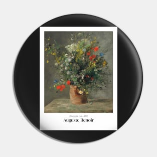 Flowers in a Vase Poster Pin