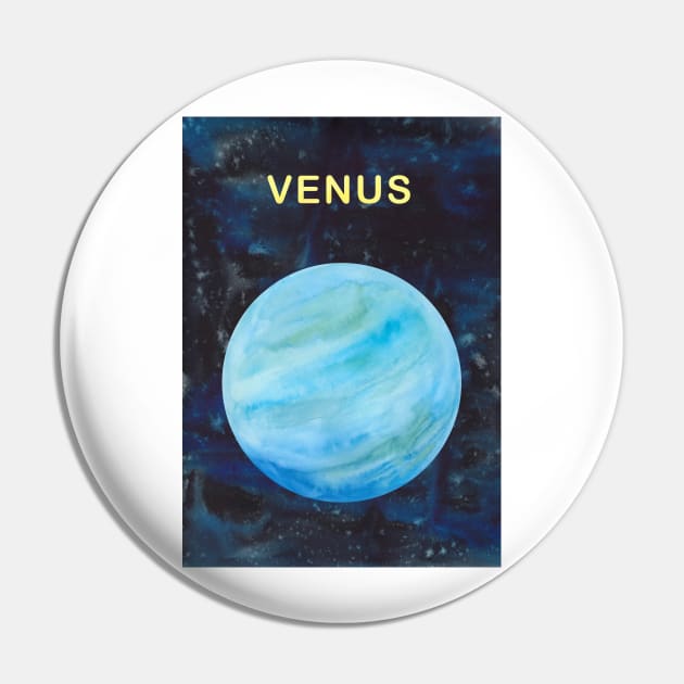 Venus Poster Pin by Wanda City