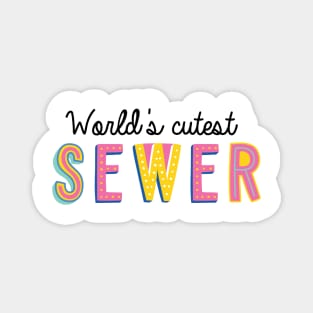 Sewer Gifts | World's cutest Sewer Magnet