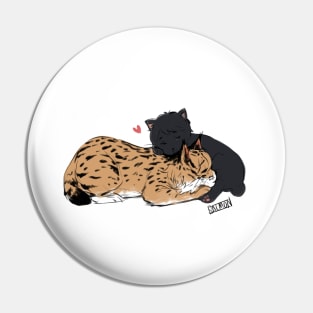 Banana Fish - Ash and Eiji Cats Pin