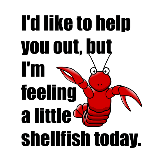 Funny Feeling A Little Shellfish by KellyCreates