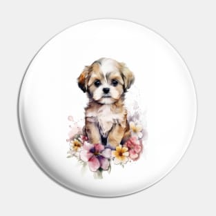 Cute puppy Pin