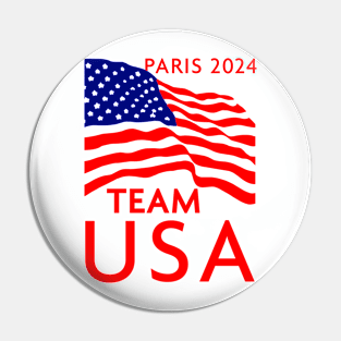 Team USA Paris 2024 Pin