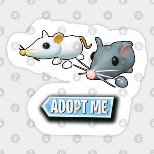 Rats Adopt Me Roblox Roblox Game Adopt Me Characters Roblox Adopt Me Sticker Teepublic Au - new rat pets in adopt me roblox