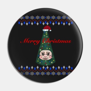 Woody the talking Christmas tree Pin