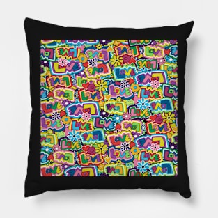 Hippie Love Pillow